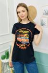 154648 B Yaka Baskili Tshirt